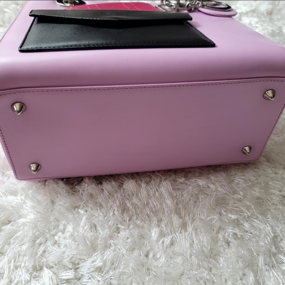 SOLD Lady Dior medium pocket bag - Picture 12 of 13